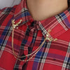 Fashion Jewelry Retro Brooch Shirt Deer Collar Pin