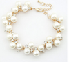 Zircon Diamond Pearl Beads Bracelet